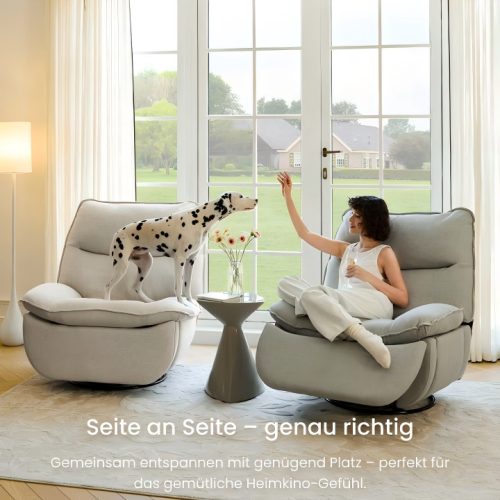 FlexiSpot XC6 Lotus forgatható és hintáztatható relax-fotel, Piros