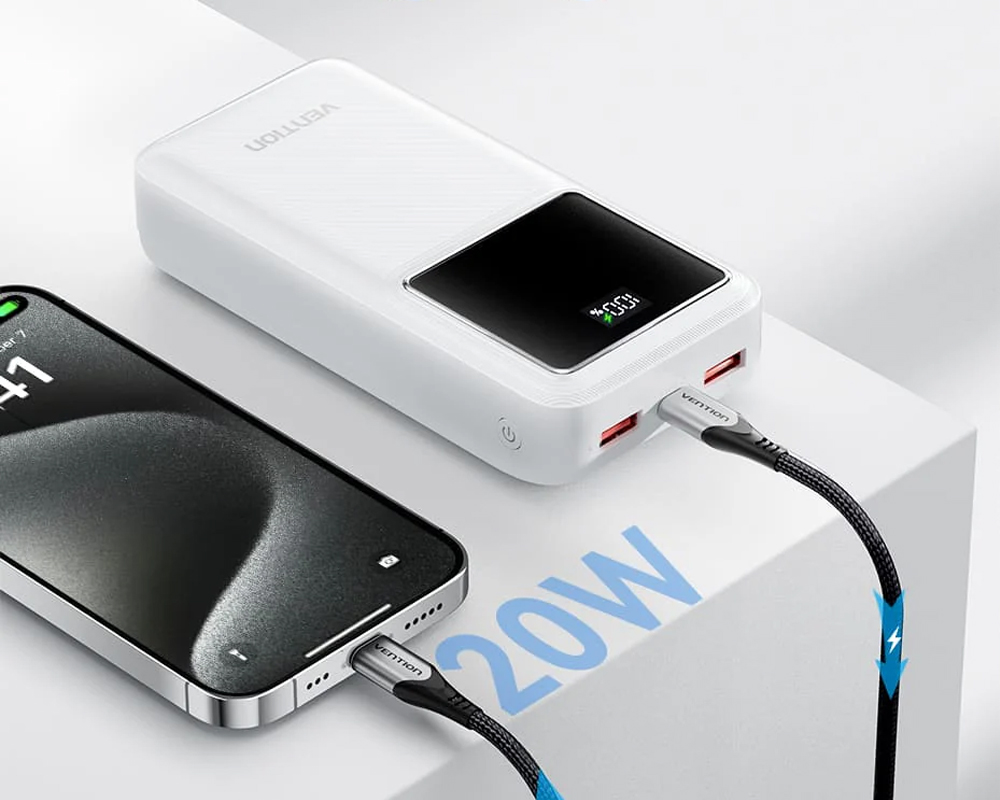 	Vention 22.5W 30000mAh Powerbank	