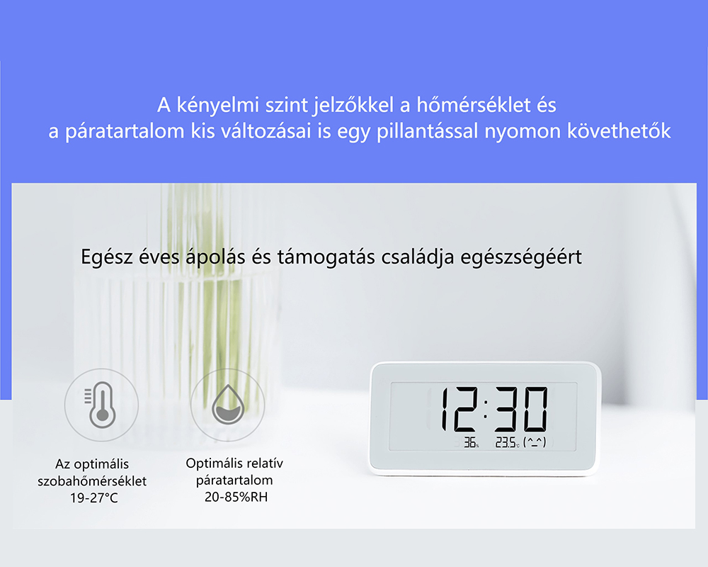 Xiaomi Mi Temperature and Humidity Monitor Clock Pro