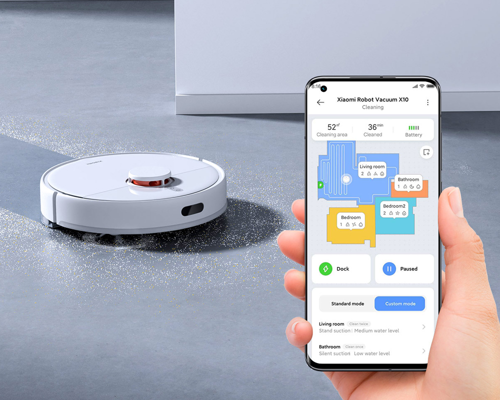 	Xiaomi Robot Vacuum X10	