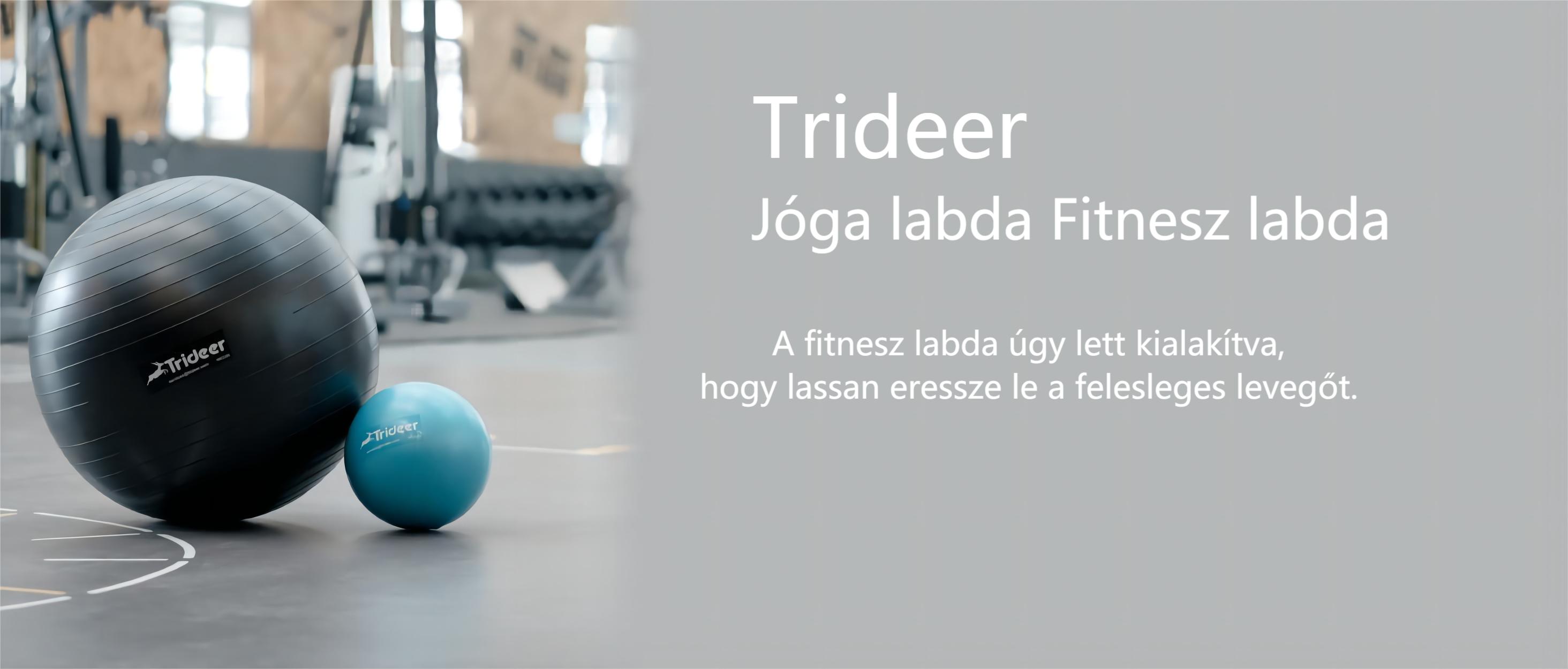 Trideer Jóga labda Fitnesz labda, Türkizkék, JOGA Exercise Ball, XL