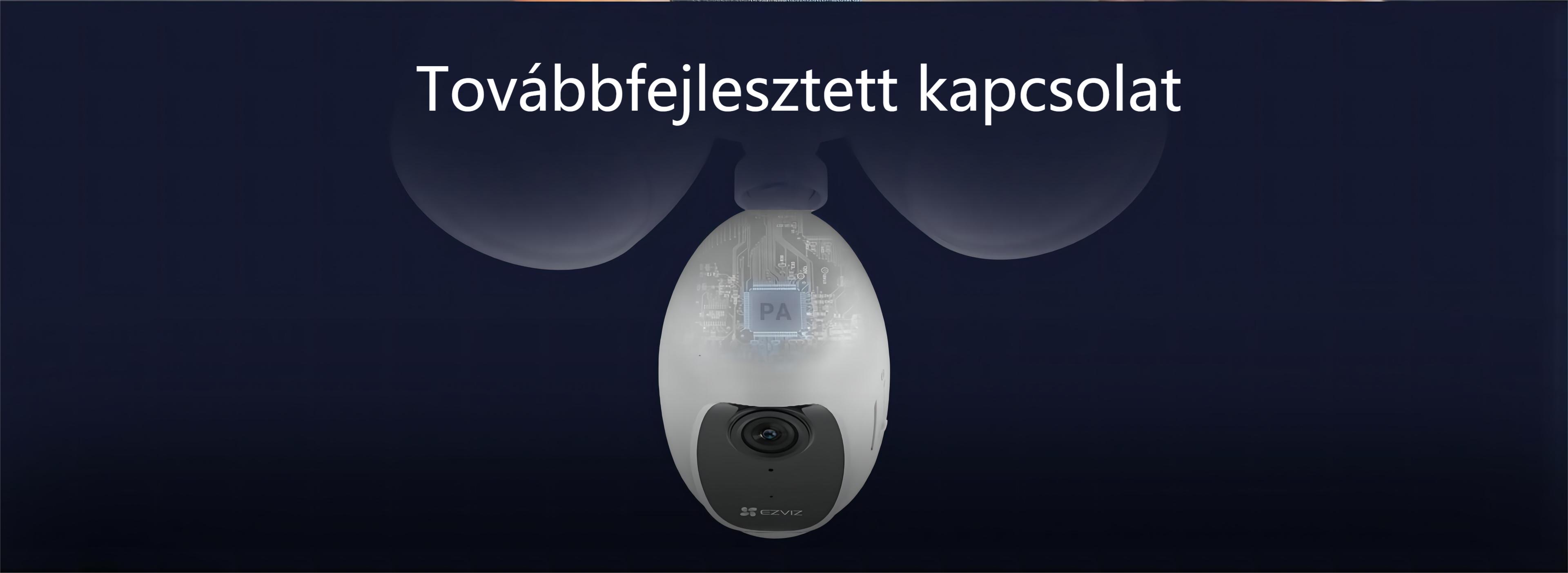 EZVIZ LC1C kültéri reflektoros kamera FULL HD, fehér