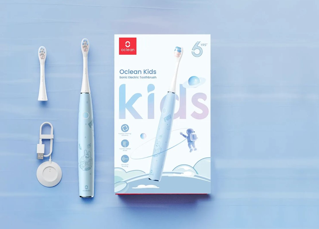 Xiaomi Oclean Kids Electric Toothbrush, Gyerekek Elektomos Fogkefe, Kék