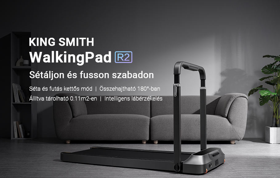 Xiaomi KingSmith WalkingPad R2 okos Összecsukható futópad