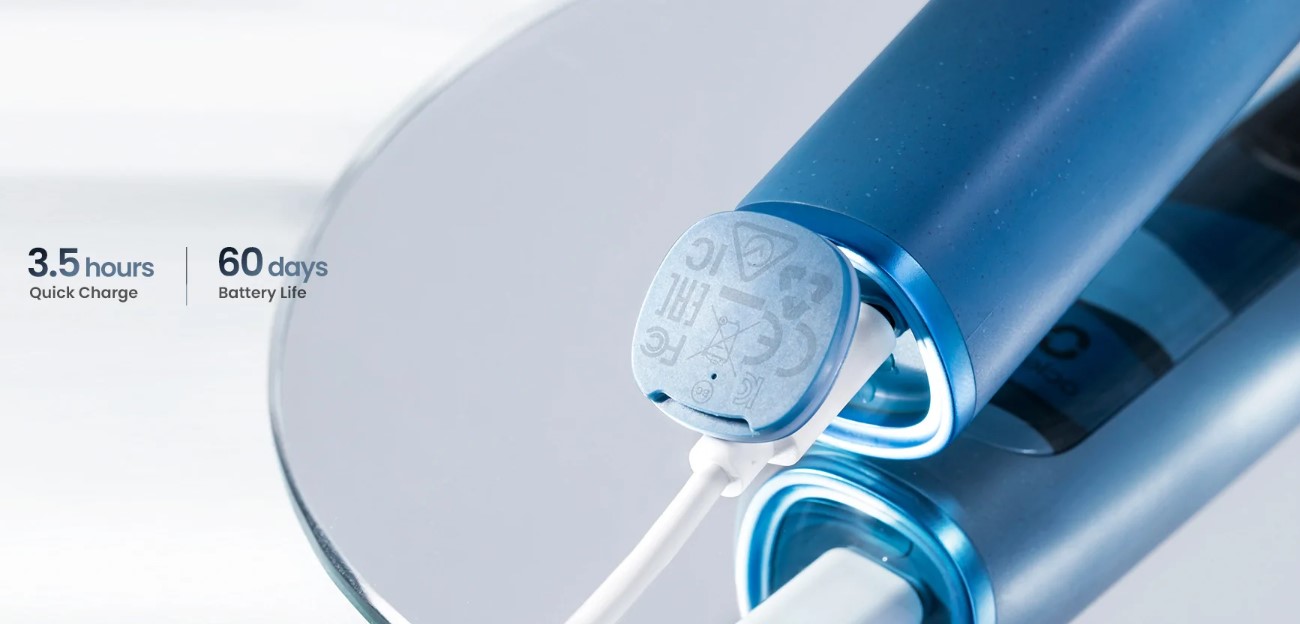 Xiaomi Oclean X10 Smart Electric Toothbrush, Szónikus Elektomos Fogkefe Kék
